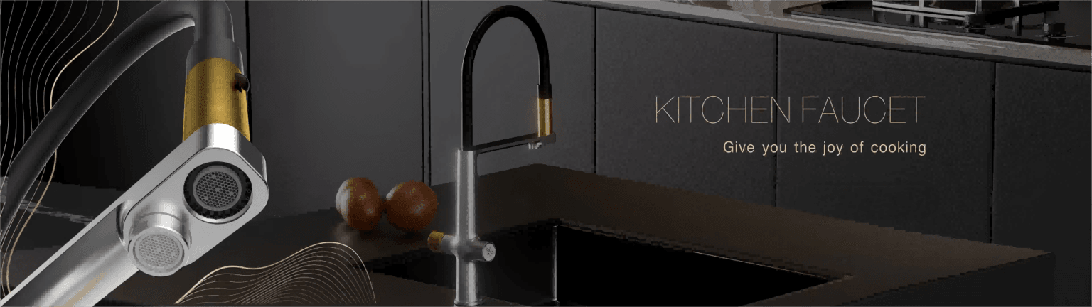 Kitchen faucet product-category banner