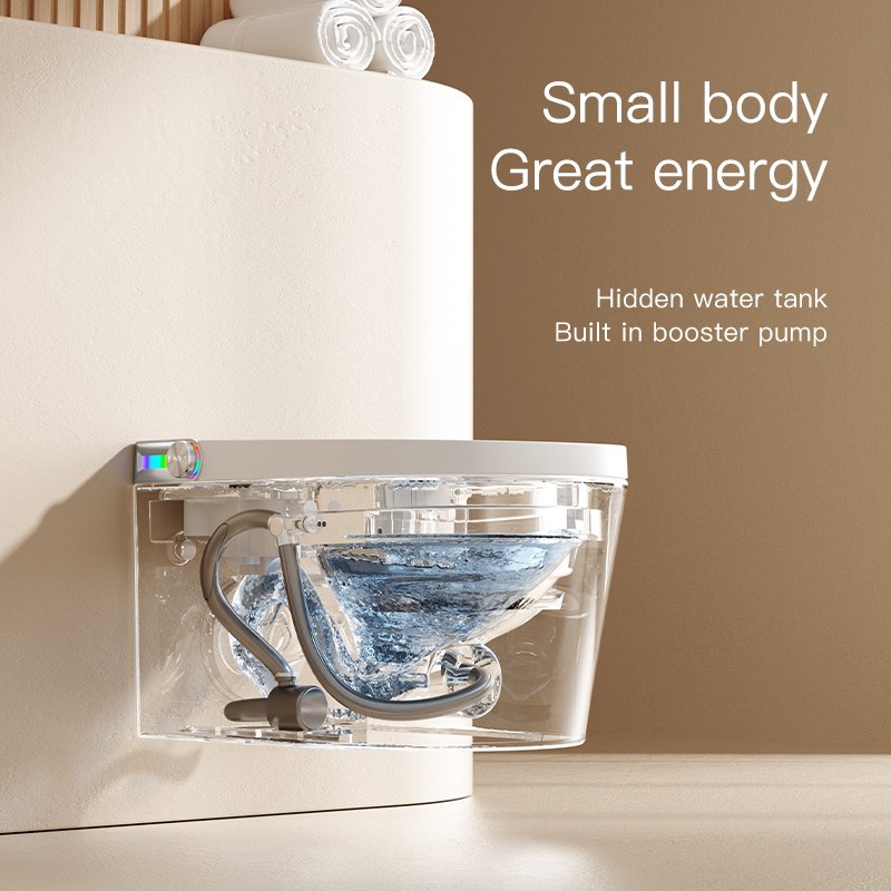 Smart Toilet T6 High Version with advanced intelligent toilet functions