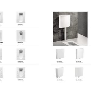 Ceramic squatting toilet