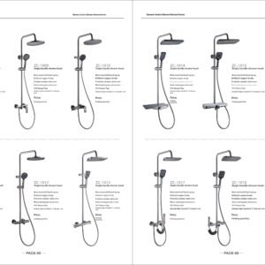 Shower faucet series products