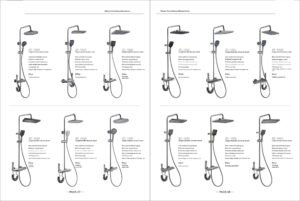 Shower faucet series products