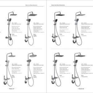Shower faucet series products
