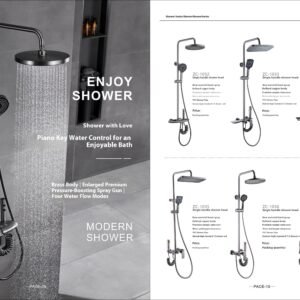 Shower faucet series products