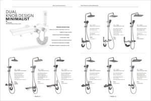 Shower faucet series products