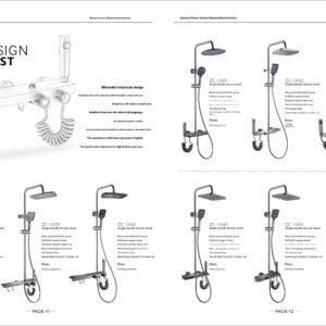 Shower faucet series products