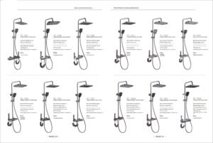 Shower faucet series products