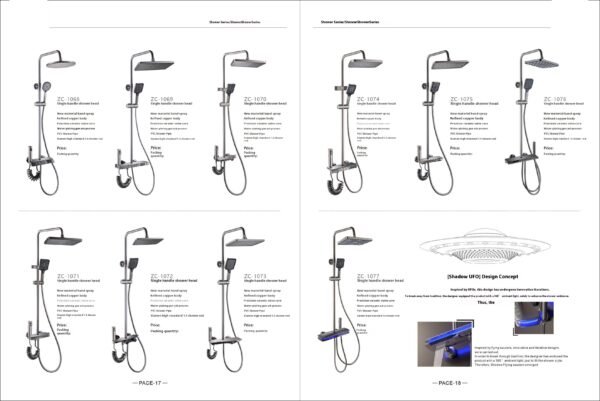 Shower faucet series products 8