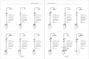 Shower faucet series products