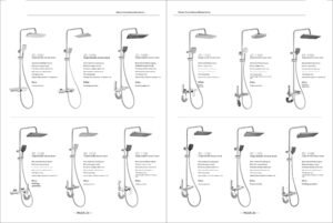 Shower faucet series products