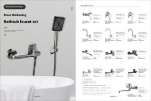 Bathtub Faucet Brass Set
