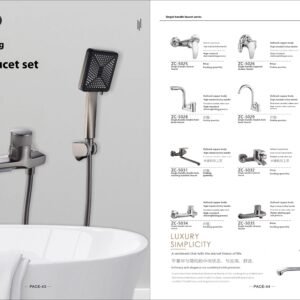 Bathtub Faucet Brass Set