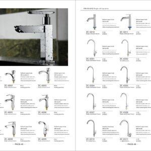 Single cold kitchen basin faucet series