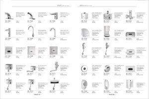 Sensor faucet, sensor flusher series