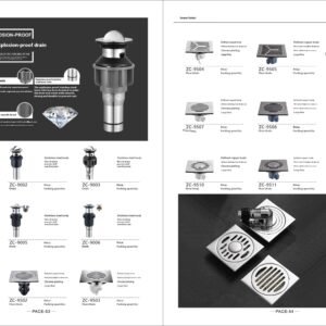 Sewer, floor drain series