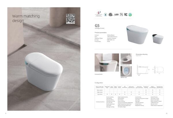 Smart Toilet G5