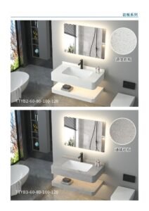 High-End Custom Sintered Stone Vanity Manufacturer
