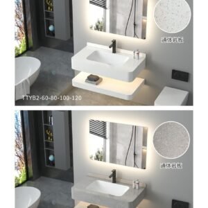 High-End Custom Sintered Stone Vanity Manufacturer