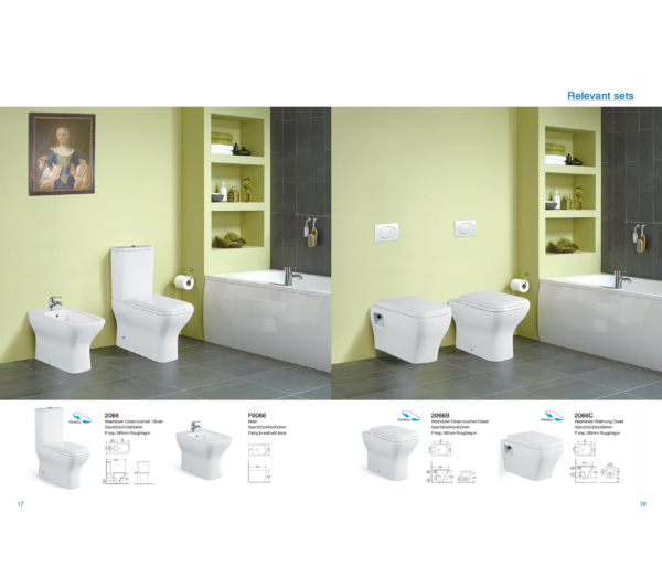 Toilet with Dual Flush System