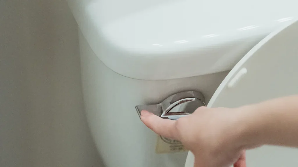 water-saving toilet