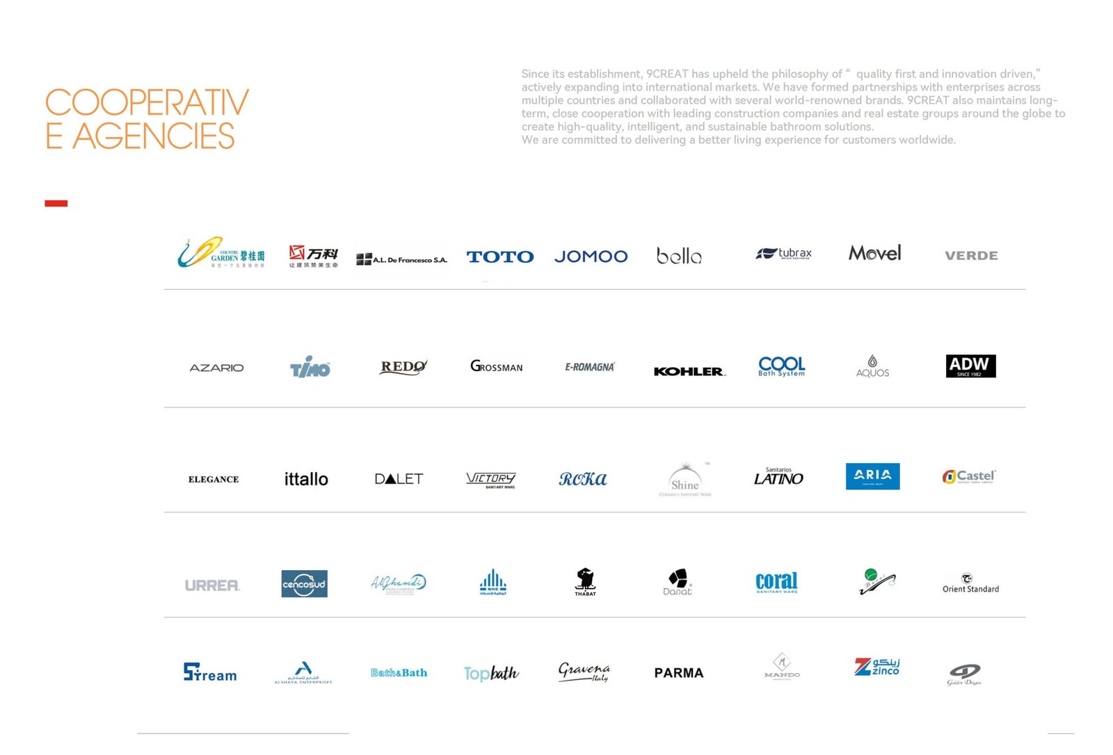 9CREAT Partner Companies