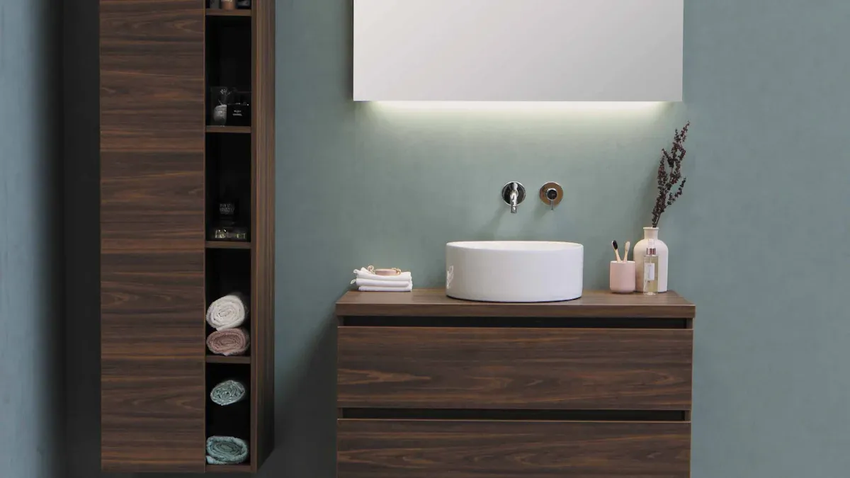 9creat Solid Wood Bathroom