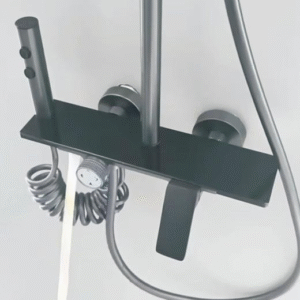 Get the special-offer Gunmetal Gray Shower Set 8007 for only .99. Featuring 4 water modes, LED-free design, and high-durability metal construction.