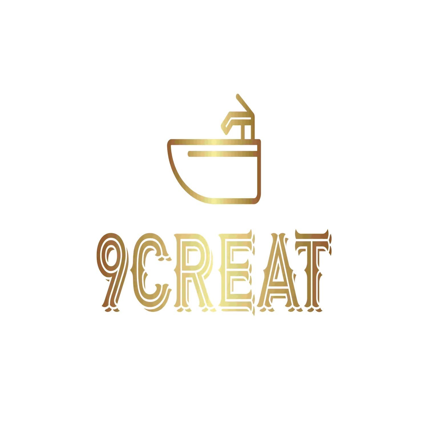 9CREAT Official Logo - Premium Sanitary Ware Manufacturer