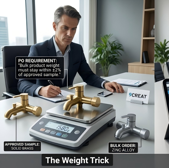 9CREAT B2B procurement guide: Identifying a real bathroom fixtures supplier through faucet weight tests and technical customization response times